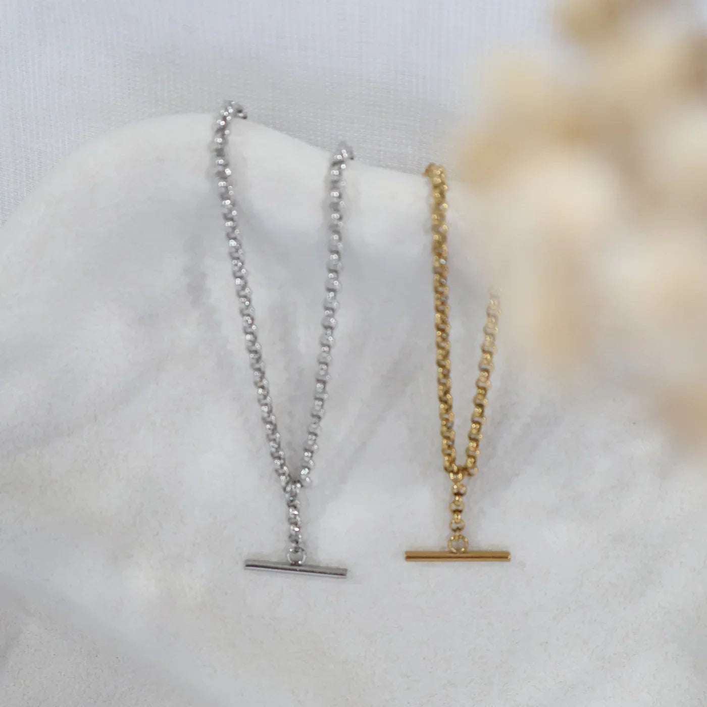 T Bar Necklace - KatyB Jewellery