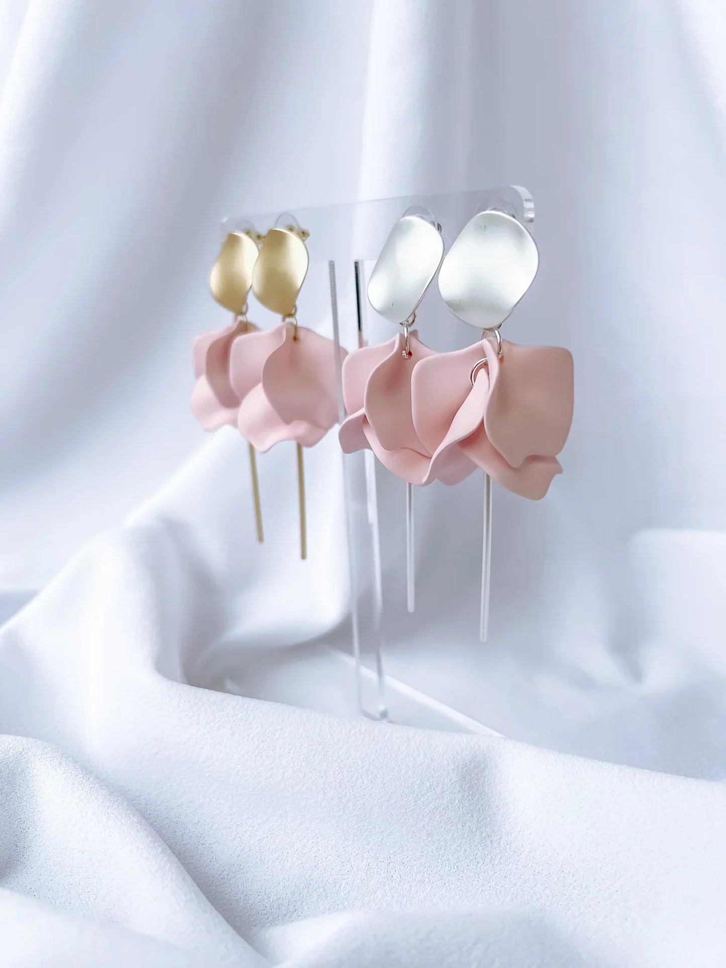 Flora Petal Drop Earrings - Willow Collective