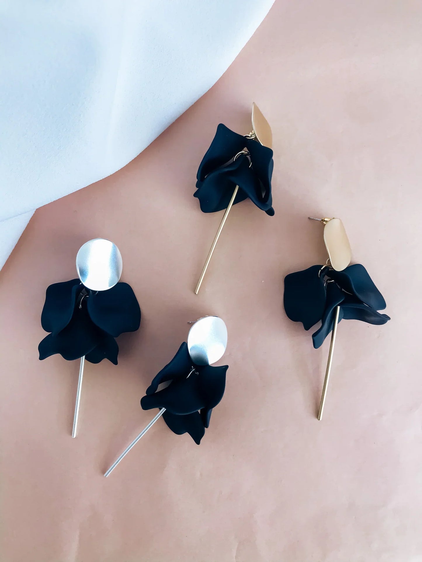 Flora Petal Drop Earrings - Willow Collective