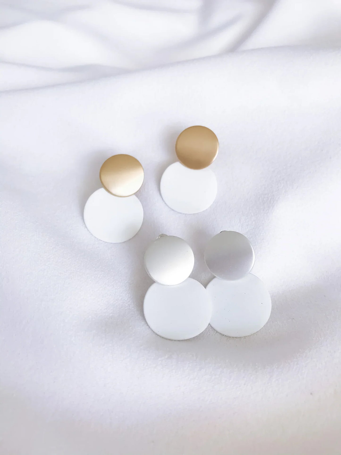 Round Drop Earrings - Willow Collective