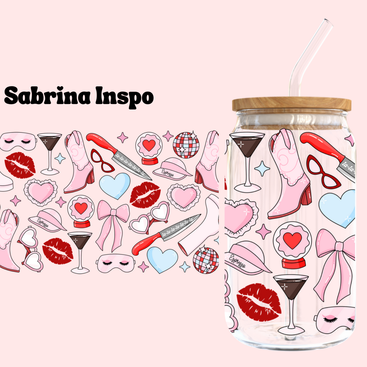 Inspired by Sabrina Tumbler - Hanmade