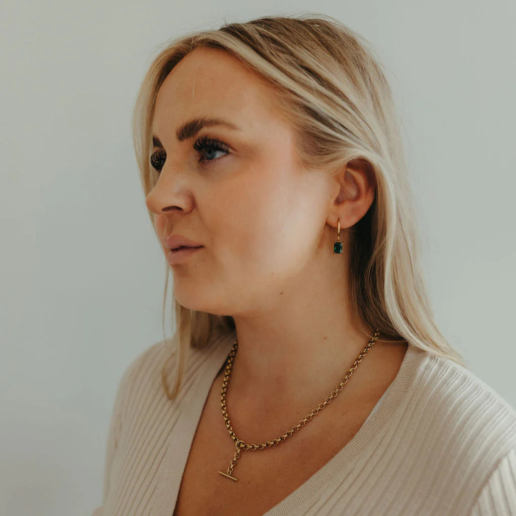 Ivy Hoops - 3 Colours Available - KatyB Jewellery