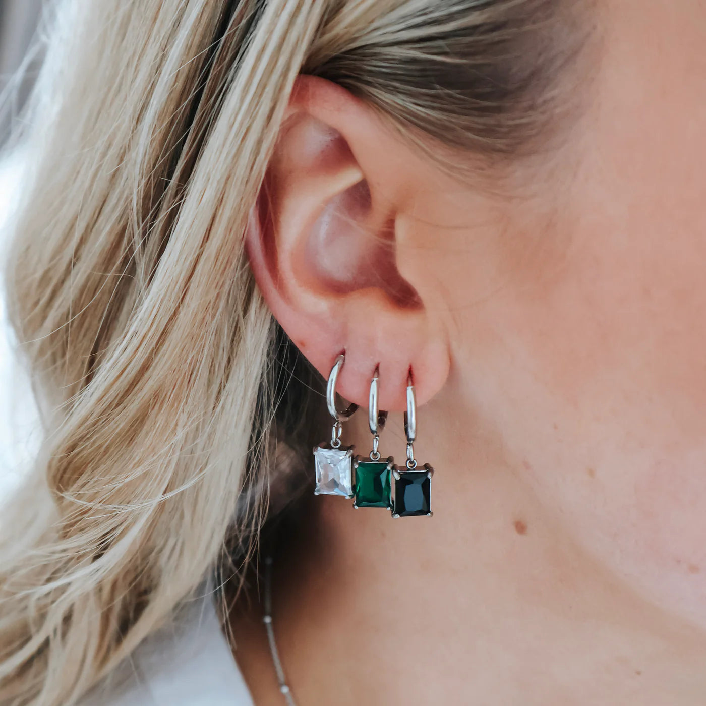 Ivy Hoops - 3 Colours Available - KatyB Jewellery