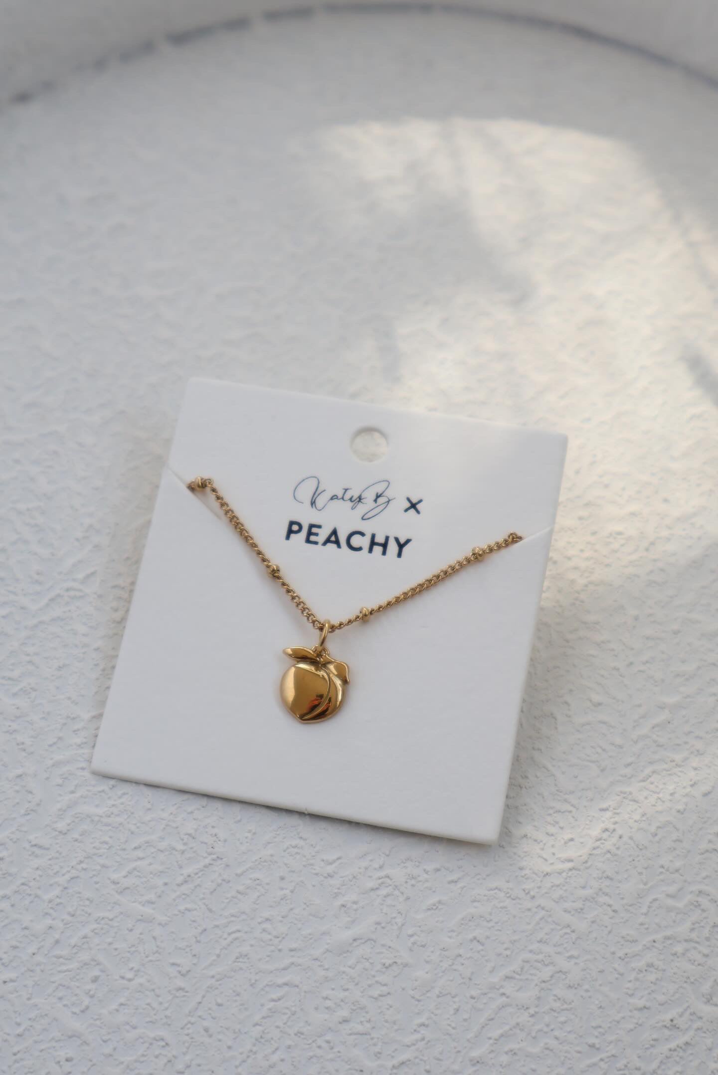KatyB X Peachy Necklace - GOLD