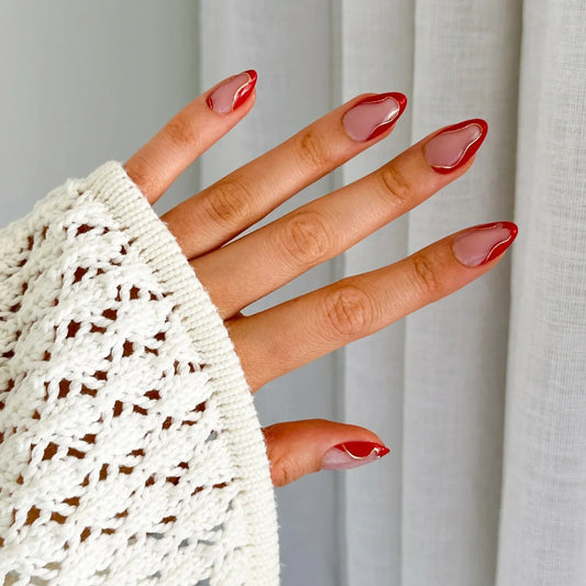 Red Wave (Gel) - Pressing Nails