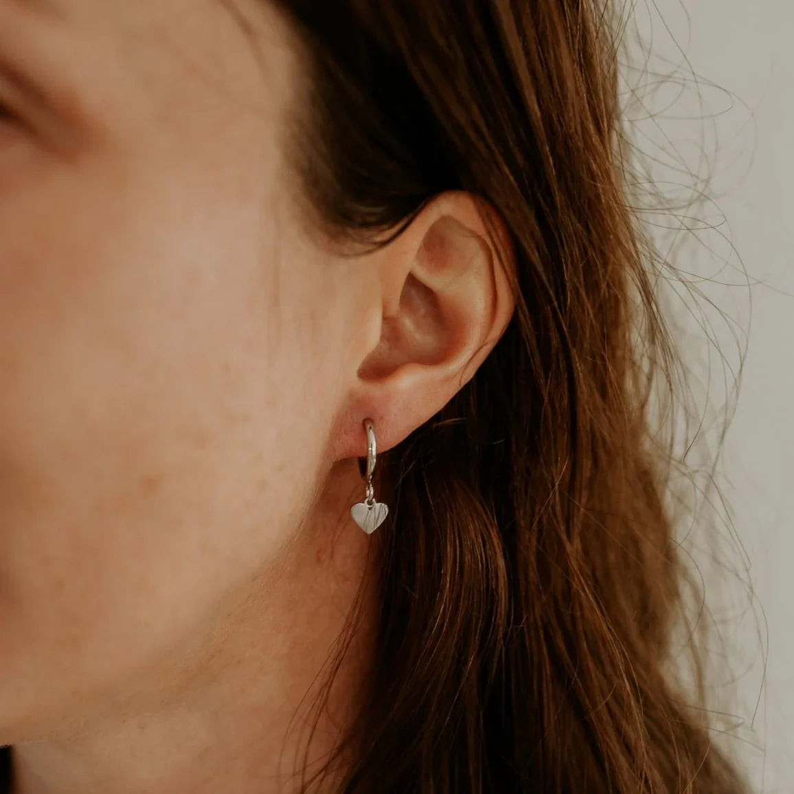 Heart Hoops - KatyB Jewellery
