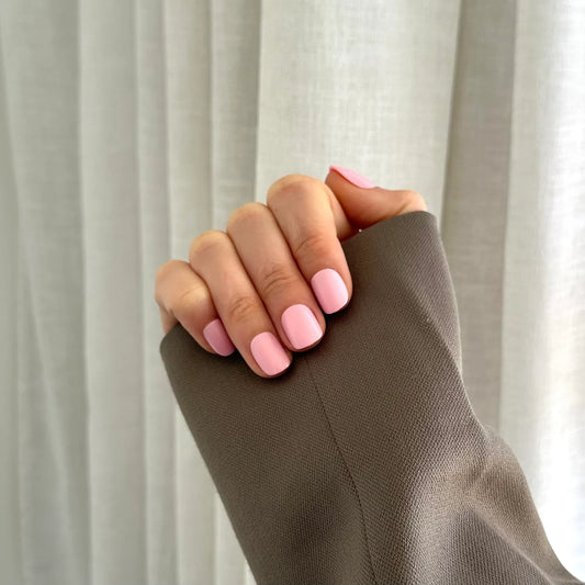 Pink Extra-Short (gel) - Pressing Nails