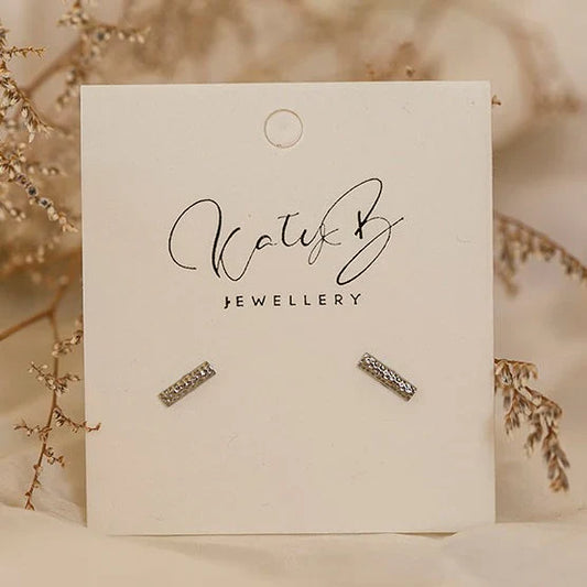 Bar Earrings - KatyB Jewellery