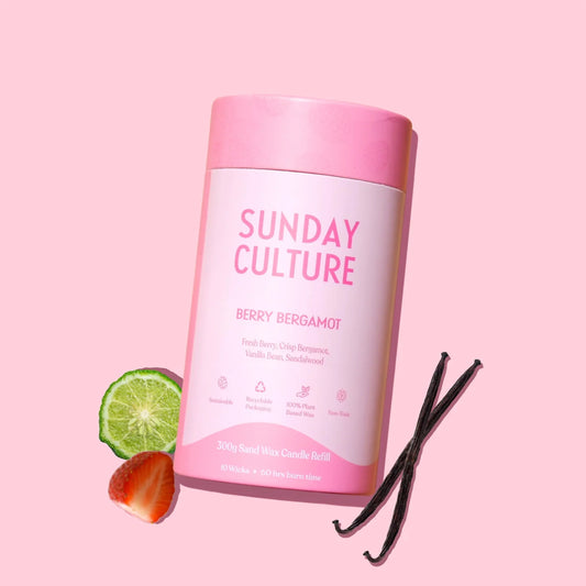Berry Bergamot Candle Refill (300g) - Sunday Culture
