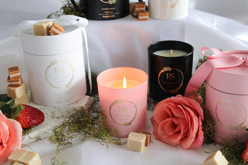 Strawberry Cocktail Candle - Red Shed