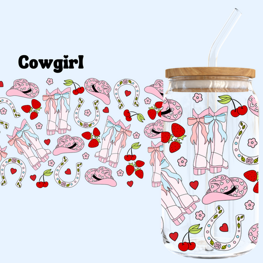 Cowgirl Tumbler - Hanmade