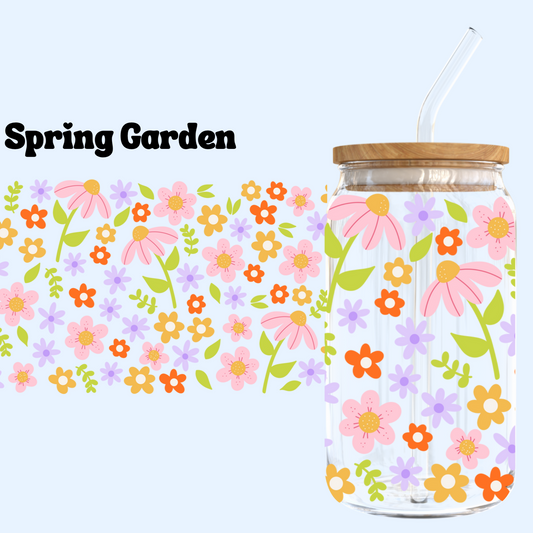 Spring Garden Tumbler - Hanmade