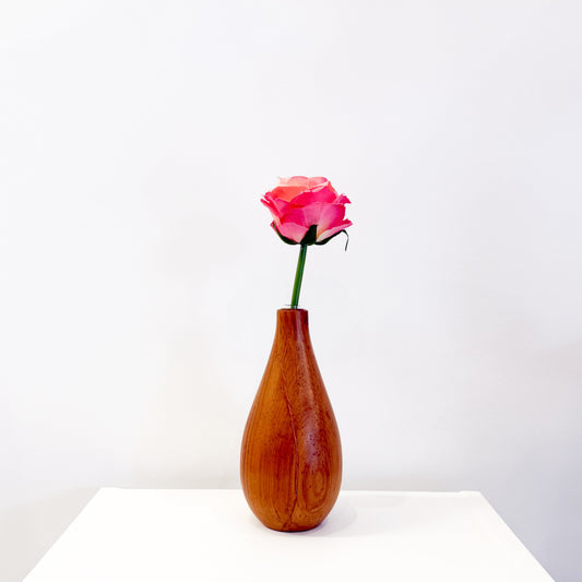 Single-flower vase (Rimu: 16cm) - Mr. Bumble