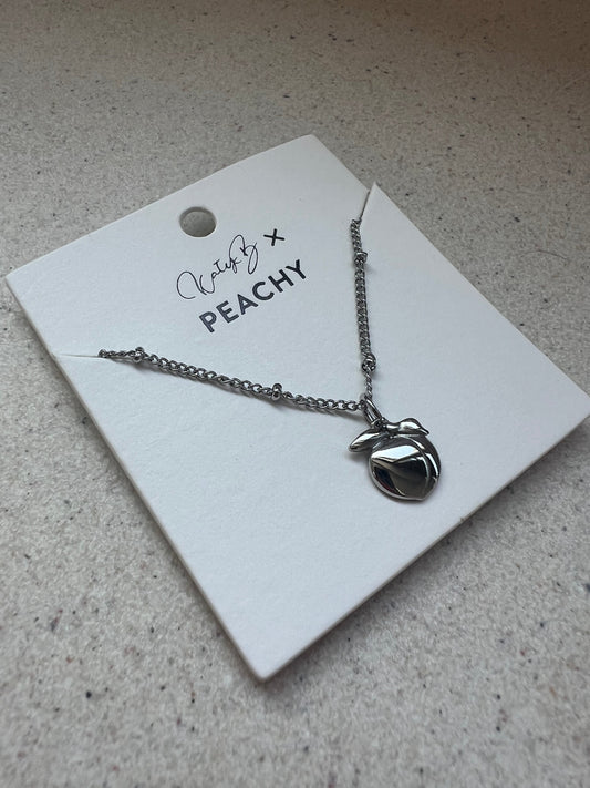KatyB X Peachy Necklace - SILVER